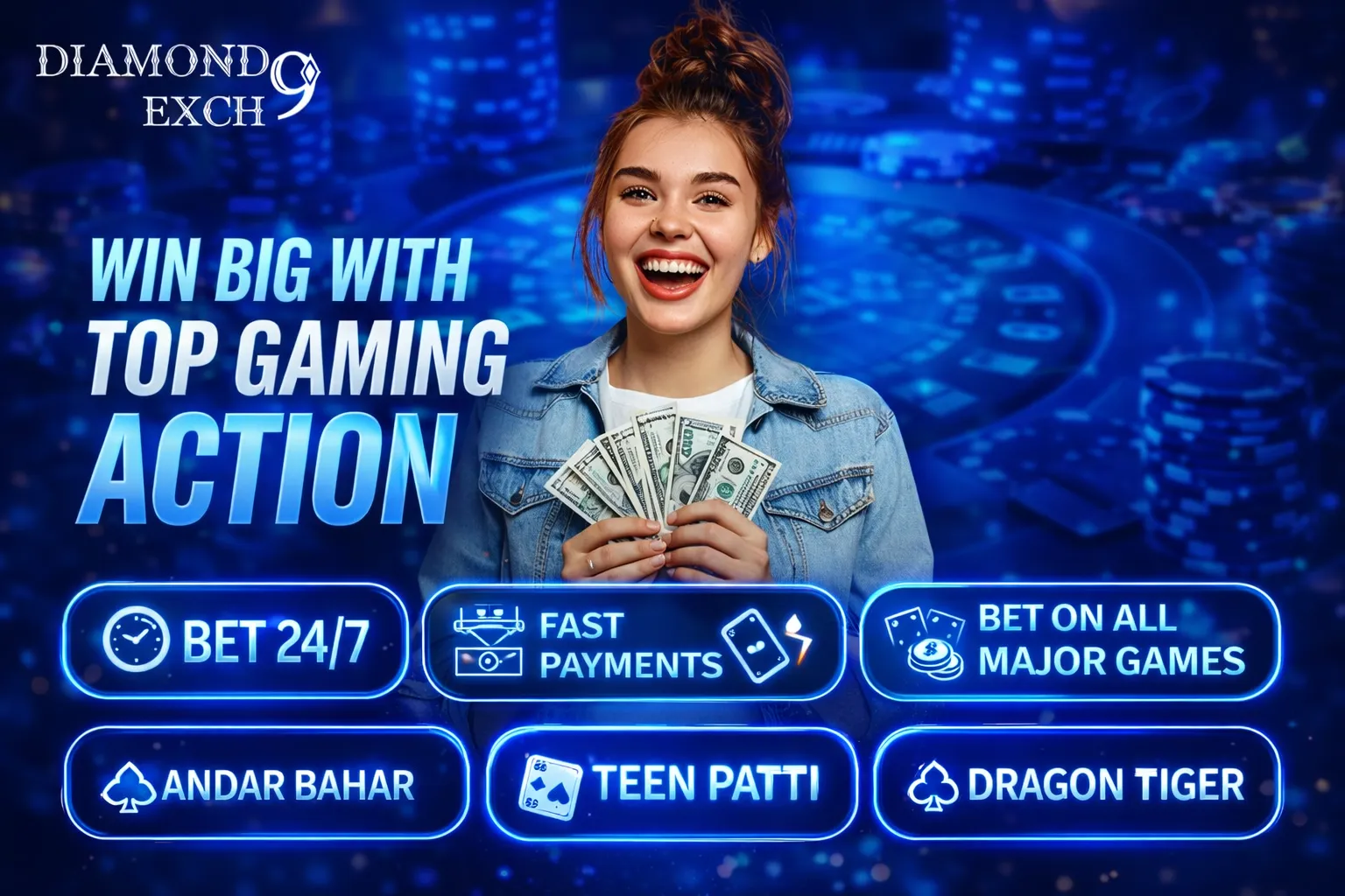 What is Diam247 platform interface for D247 sports betting and Diamond Exchange 247 markets