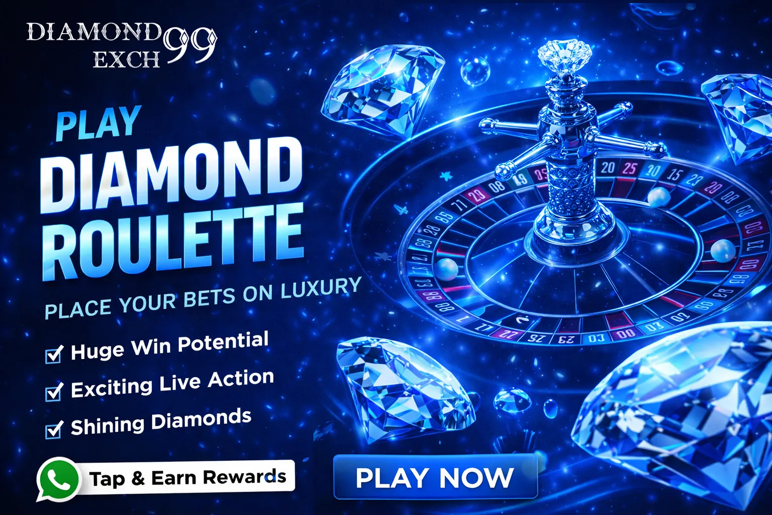 Diamond Exchange admin login panel used by agents and administrators to manage accounts