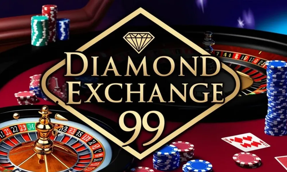 DiamondExch9 sports and casino betting platform illustration